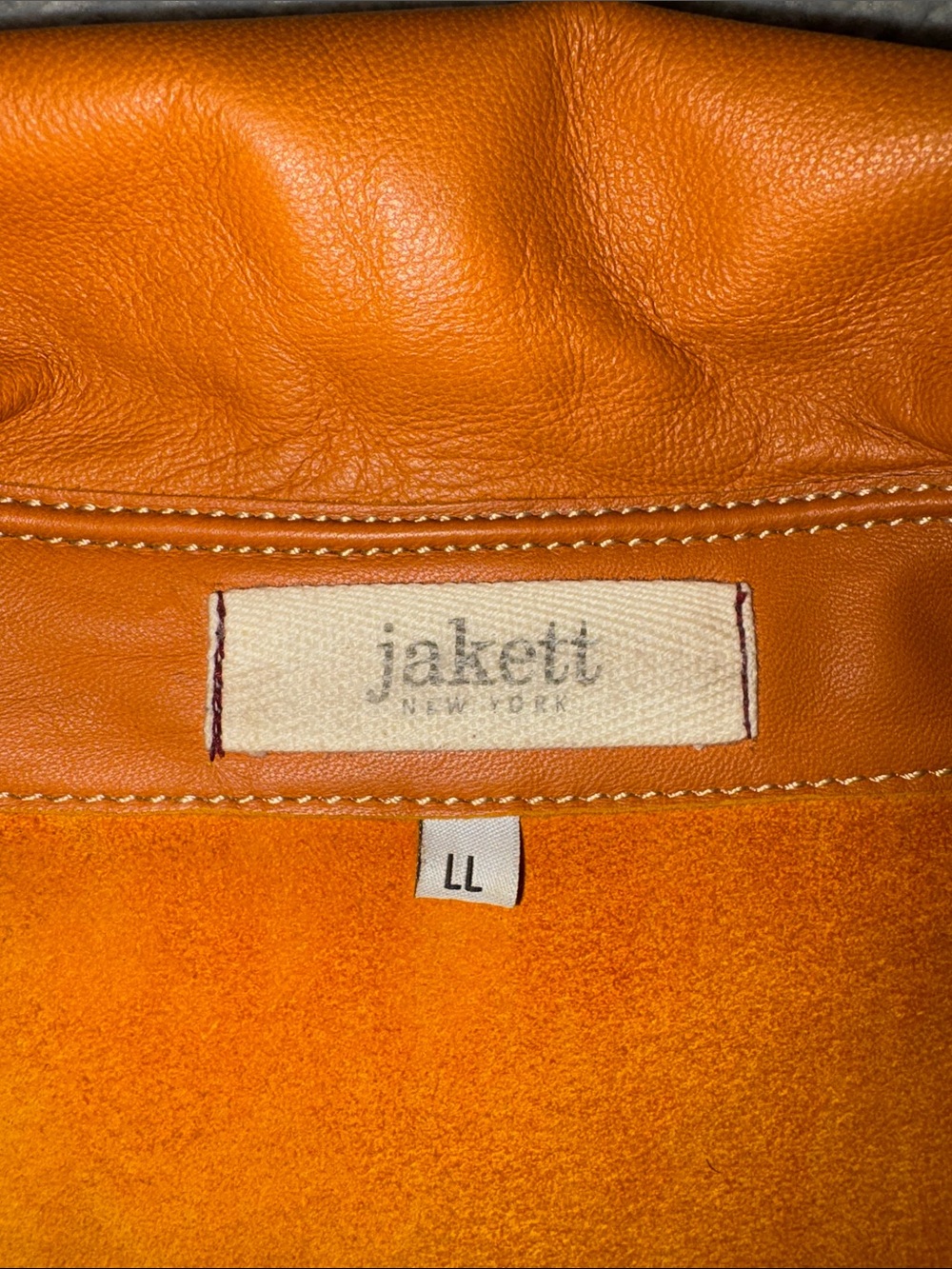 Leather Moto Jacket by Jackett New York - Picture 4 of 6